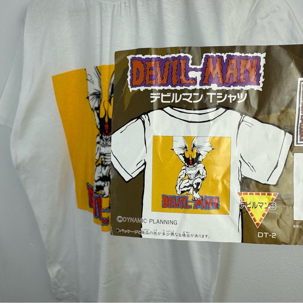 Vintage Devilman Anime T Shirt Large Banpresto